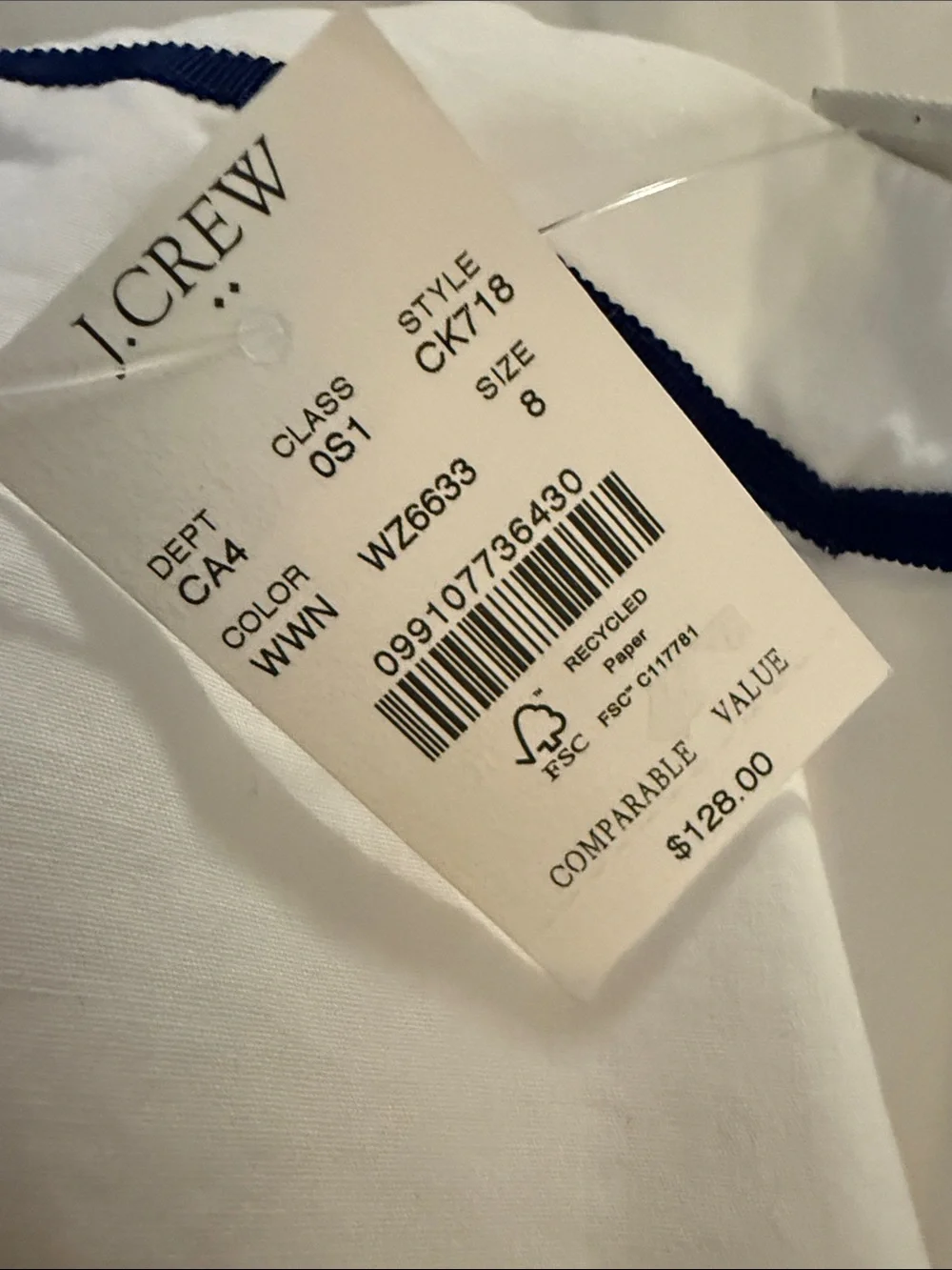 NWT J Crew Corset Midi Dress 8